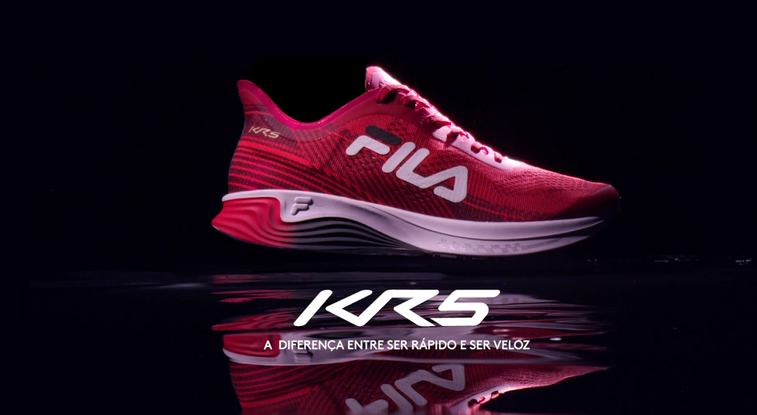 Fila lança o KR5, tênis mais leve da história da marca - Correr Brasília