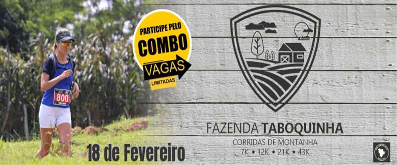 CORRIDAS DE MONTANHA – TABOQUINHA 2024 - Correr Brasília